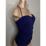Tommy Bahama New.  navy V-wire tankini top. Large. Retails $104 Photo 6