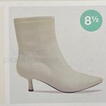 A New Day boot Lonnie White Ankle Women's shoe Ae829 New size 8.5 Photo 6