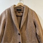 Banana Republic  Shawl Collar Coat in Oatmeal Heather Size Small Photo 3