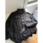 Michael Lauren $174 New  Revolve Black Shacket - XS / S Photo 4