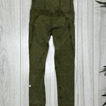 Lululemon  Fast and Free High Rise Tight 25" *Ice Dye Ice Wash Moss Green size 2 Photo 2