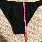 J.Crew NWT  Heritage 1989 high-leg bikini bottom Black- Size Large Photo 5