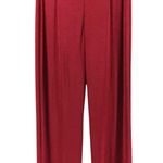 NWOT Chico’s Travelers Wine Red Stretch Pants Holiday Special Occasion XL (16) Photo 3