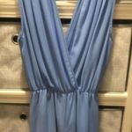 Show Me Your Mumu Light Blue Pleated Romper Photo 0