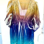 One World Let & Let Live Tunic Ombré Green Photo 0