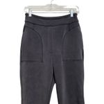 Chelsea and Violet Gray Knit High Waist Extreme Flare Pants Sz M Photo 2