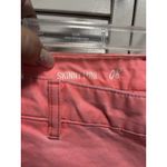 Gap Skinny Mini Orangy-pink Denim Jeans Size 8 Low Rise Zip Pockets Photo 2