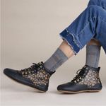 Keds  Sneakers Rain Boots Black Leopard Scout II High Tops Waterproof size 7 Photo 1