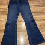 Mudd  Jeans Junior's pockets Y2K 2000s Low Rise Flare Jeans Light Wash Size‎ 9 Photo 0