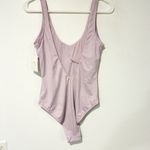 ANDIE  Swimsuit IBIZA Size Large Light Purple One Piece Smooth Bathingsuit NEW Photo 3
