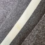 Lovers + Friends  Ribbed V Neck Knit Top Gray Contrast Trim Size M Photo 3