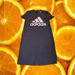 Adidas Black ‎ Tee Shirt Dress XS Photo 2