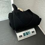 Peck & Peck  Black Cashmere V-Neck Long Sleeve Casual Pullover Sweater Size Small Photo 11