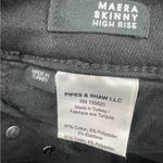 Veronica Beard  Maera High Rise Skinny Jeans In Onyx Sz 26 Photo 4