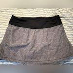 Lululemon  Athletica Charcoal and Black Mini Skirt Photo 0