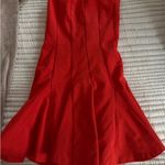 ZARA  strapless fit and flare mini dress  Photo 8