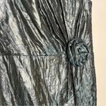 Mikael Aghal Short Formal Sleeveless Dress Size 12 Blue Photo 8