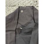 Lululemon  leggings‎ black scalloped end womens athletic size 8 Photo 1
