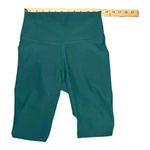 Wilo Base Ribbed Green 7/8 Length Leggings, Large Photo 6