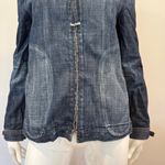 7 For All Mankind  Denim Zip-Up Jacket Y2K Photo 1