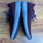 Allbirds  Wool Runner Mizzle Womens Size 9 Burgandy Gray Lace Up Low Top Photo 8