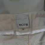 Ecru  Cream Corduroy low rise skinny fit pants Photo 2