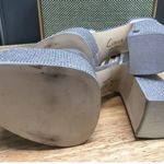 Circus NY by Sam Edelman Bailey Women 6 Silver Ankle Strap Platform Heel Sandals Photo 7