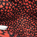 Brighton  Leopard Heart Canvas Zippered Pouch Cosmetic Makeup Bag Print Clutch Photo 4