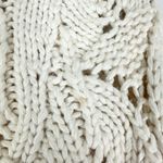 The Limited Vintage Y2K Crochet Knit Sweater Cardigan Size Small Chunky Cream Photo 4