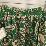 Japna Floral Green/cream faux wrap skirt- size S NWT (made in India) Photo 7