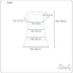 Love The Label Womens Dress Pink V Neck Floral Puff Sleeve Smocked A Line Small Photo 10