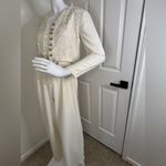 Joseph Ribkoff   Vintage Elegant Cream Jumpsuit.   #56 Photo 4