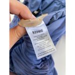 Nookie  Dress Womens Medium Blue Purple‎ Vision Midi Mesh Corset Square Neck Photo 5