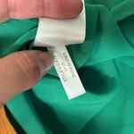 Madewell  Sheer V-Neck Dolman Sleeve Maxi‎ Dress Verdant Green size XXS NWT Photo 13