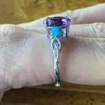 Moroccan Amethyst Sleeping Beauty Turquoise Ring Size 10 Purple Photo 2