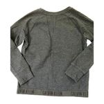 Calvin Klein Women Size Small Gray Sweatshirt Sleepwear (32-398) Photo 1