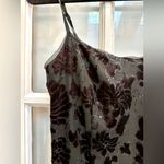 Betsey Johnson Vintage  Y2K 90’s Black Burgundy Velvet Metallic Dress Size S NWT Photo 2