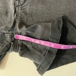 Charlotte Russe  Refuge Black Wash Distress Cuffed Hem Jean Shorts Size 12 EUC Photo 6