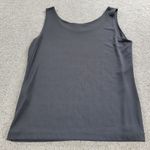Chico's Easy Wear Tank Top Womens 1/M/8 Gray Casual Stretch Sleeveless Shirt Photo 11