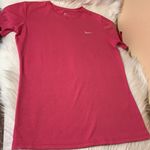 Nike  Dri-Fit Pink Short Sleeve Shirt Size Medium Photo 7