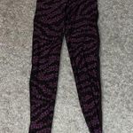 Aerie offline by  purple cheetah print leggings size xs Photo 2