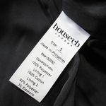 House Of CB NWT Contessa in Black Strapless Satin Corset Midi Dress S Photo 4