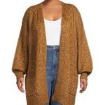 Terra & Sky Women's Cable Knit Cardigan Sweater Chunky Oversized Cozy Photo 0