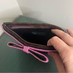 Seaglass Collection Beaded‎ Clutch Pink Bow Brown Bag Photo 2