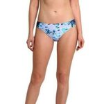 Nanette Lepore BANDEAU ROSE GOLD RING RUFFLE BIKINI SWIMSUIT Photo 0