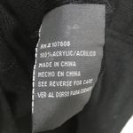 R & K Striped Belted Knit Sweater Dress Black Medium Photo 3