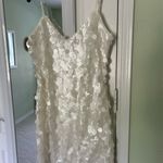Meshki  White Sequin Mini Dress Photo 1