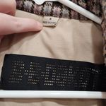 BB Dakota Houndstooth Button Front Puffer Vest Zip Pockets Multi Size Small Photo 6