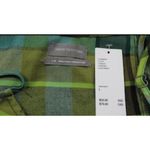 Urban Outfitters NWT Green BLUE Plaid Hook & Eye adjustable Mini Dress Large Photo 6