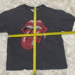 H&M Womens  Size Small GrayThe Rolling Stones T-shirt Photo 1